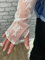 Mesh Lace Layering
