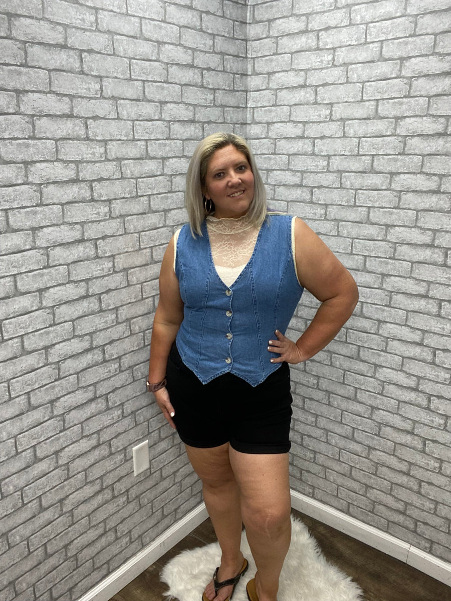 Darling Denim Vest