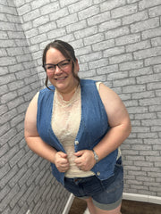 Darling Denim Vest