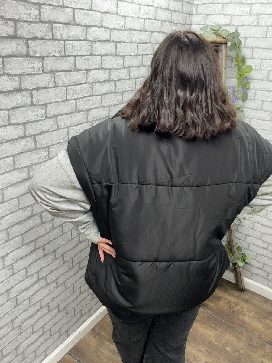 Black Ice Puffer Vest