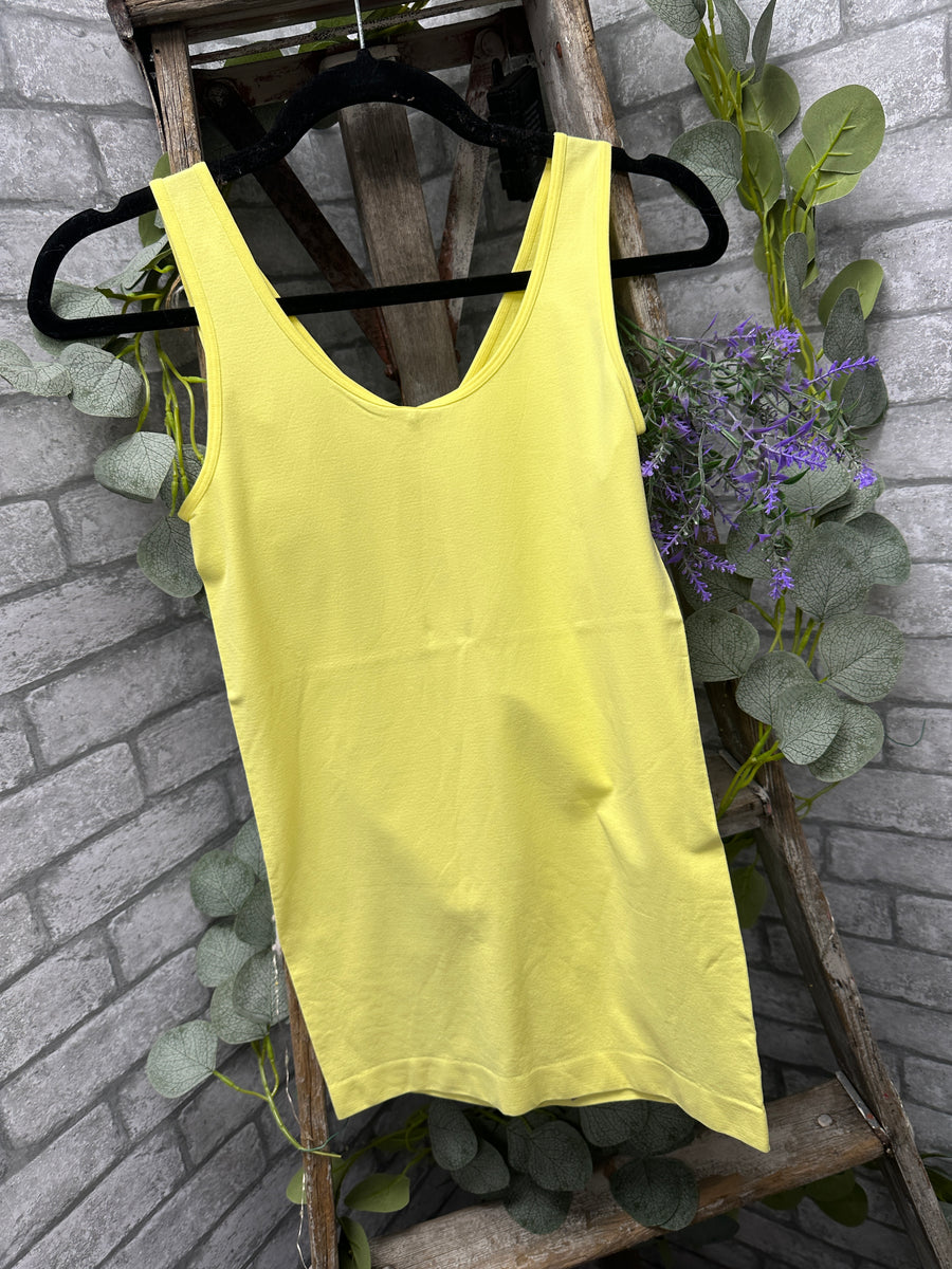 Reversible U or V Tank YELLOW