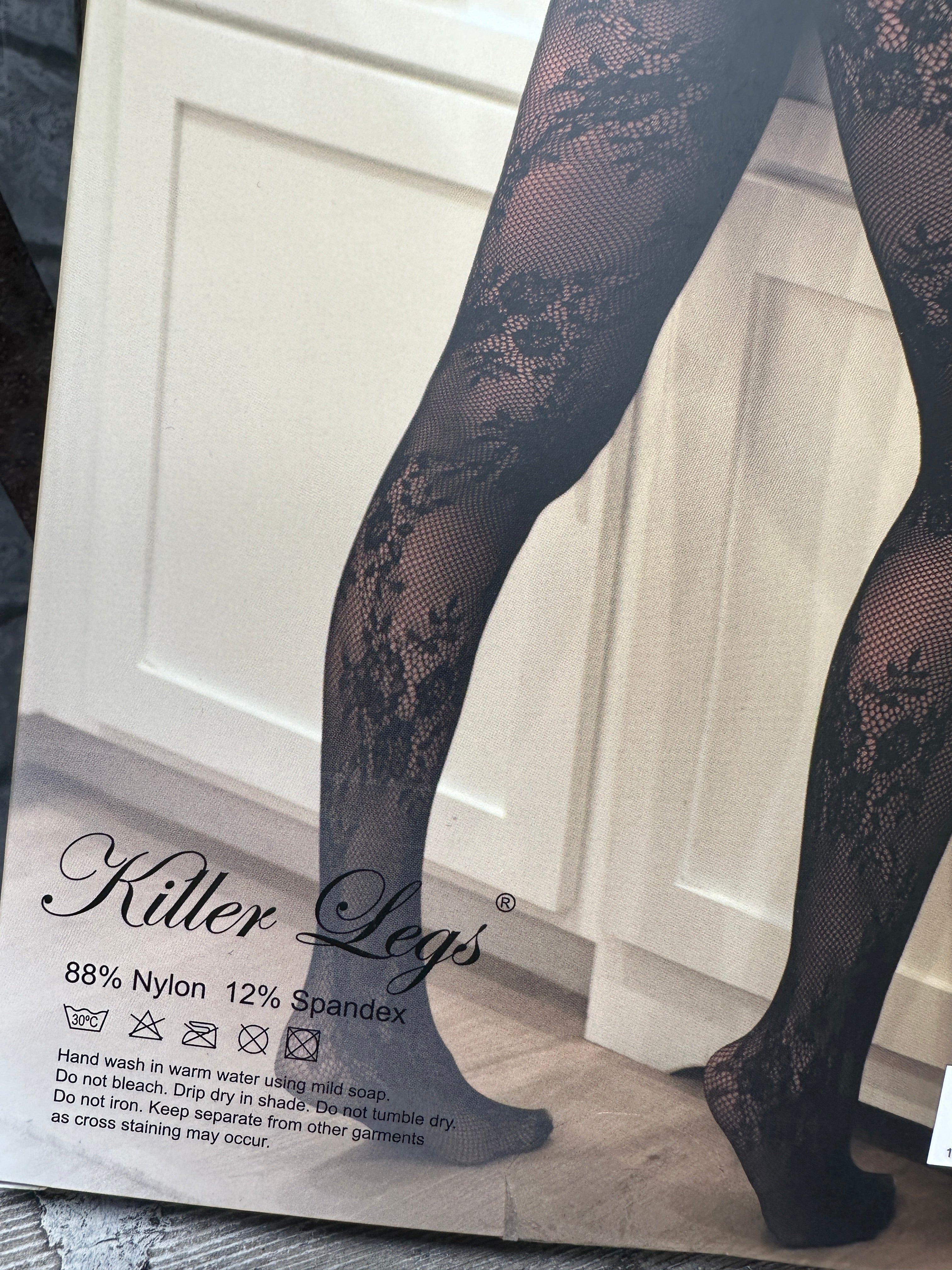 Lace Fishnet Tights