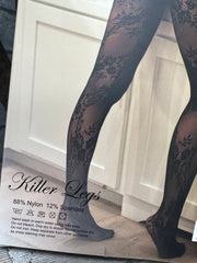 Lace Fishnet Tights