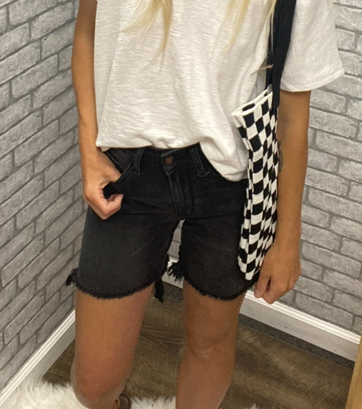 2 Button Judy Blue Shorts