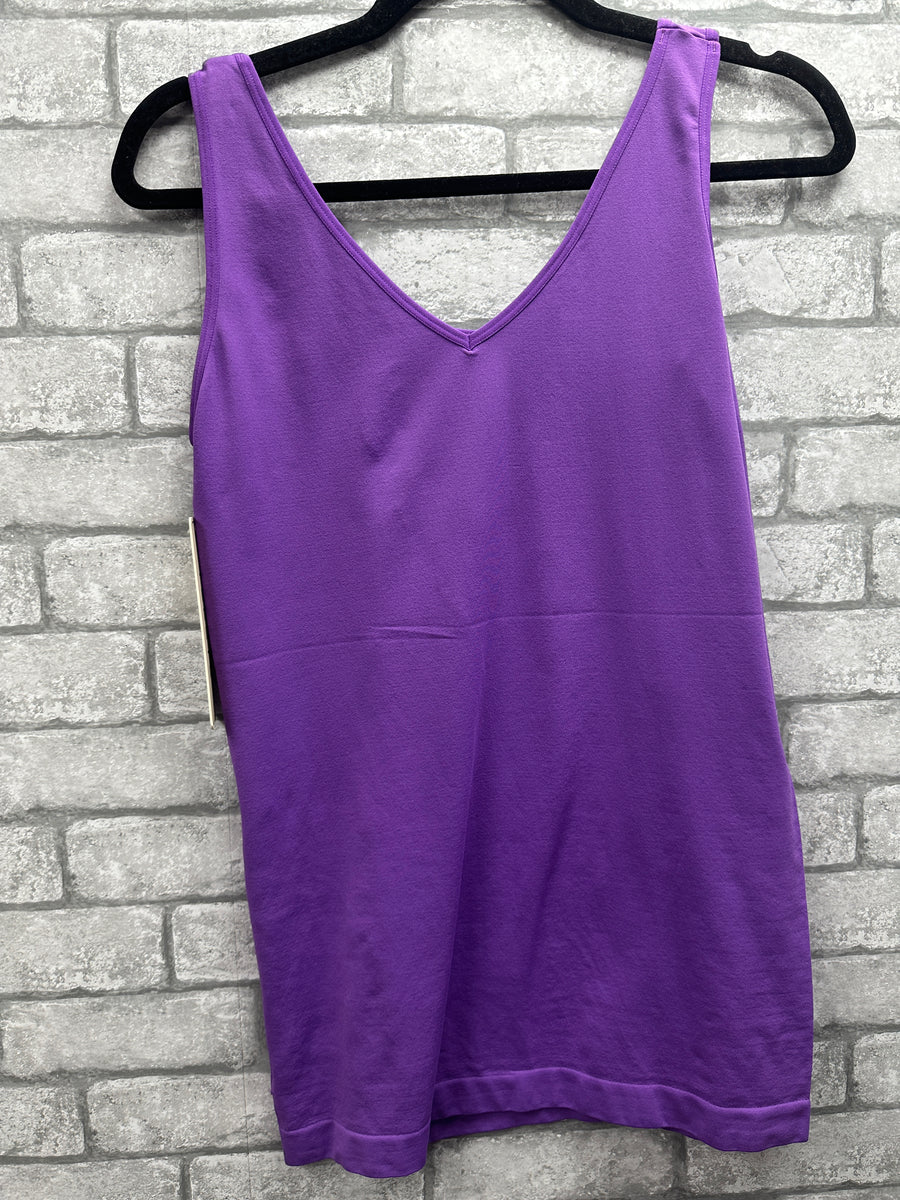 Reversible U Or V BRIGHT PURPLE Tank