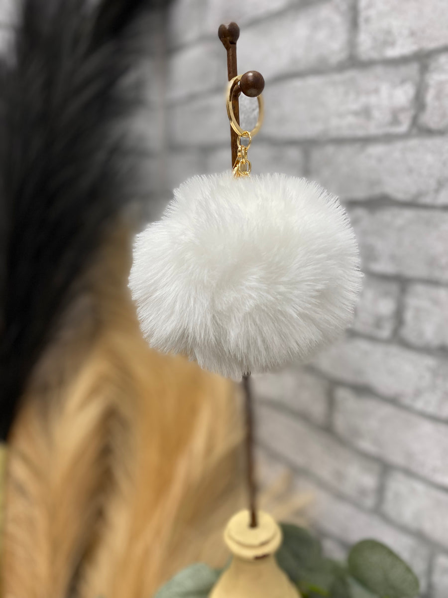 Pom Pom Keychain