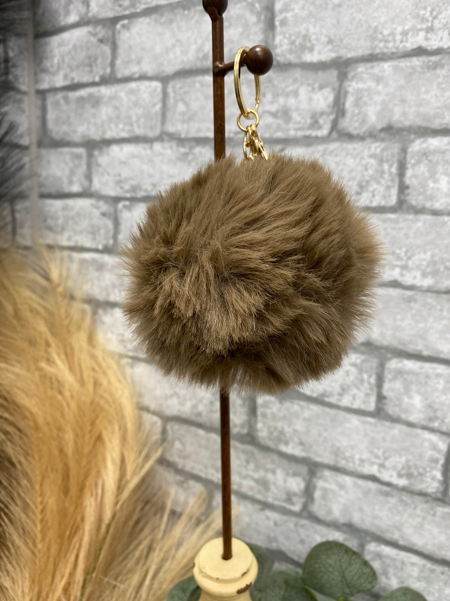 Pom Pom Keychain