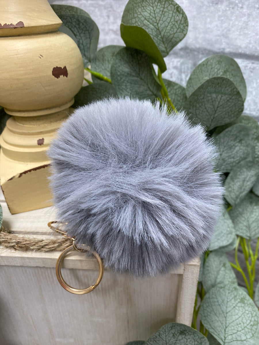 Pom Pom Keychain