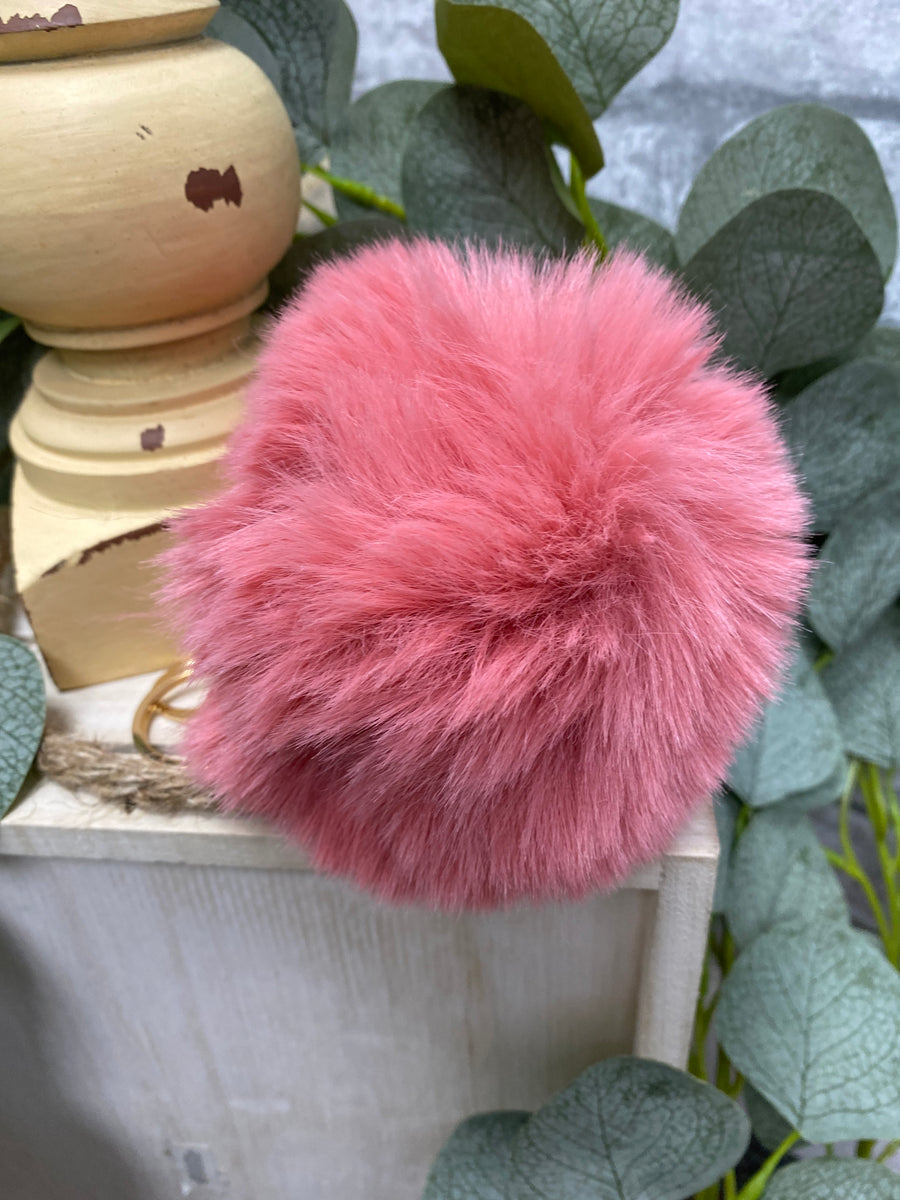 Pom Pom Keychain