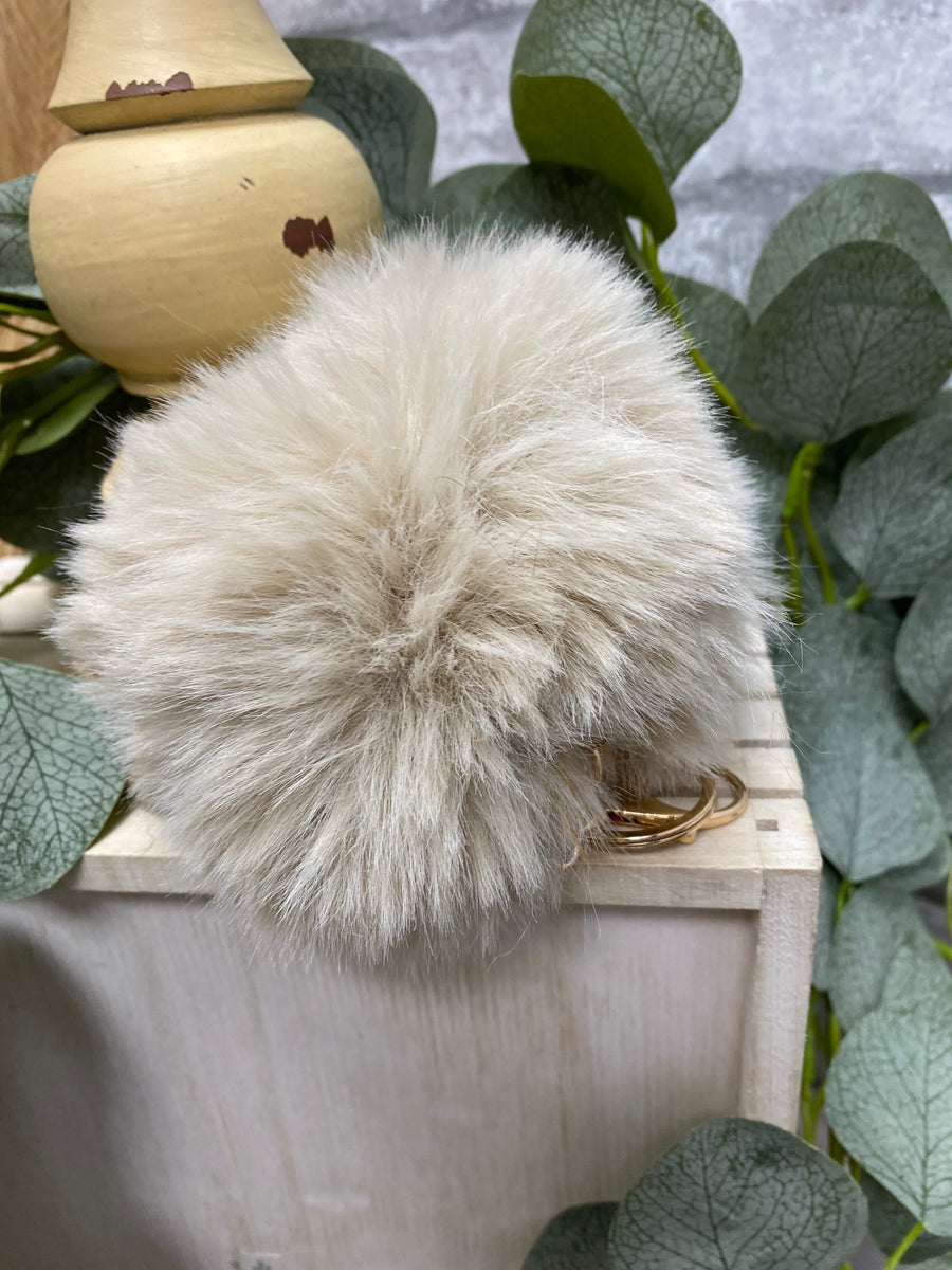 Pom Pom Keychain