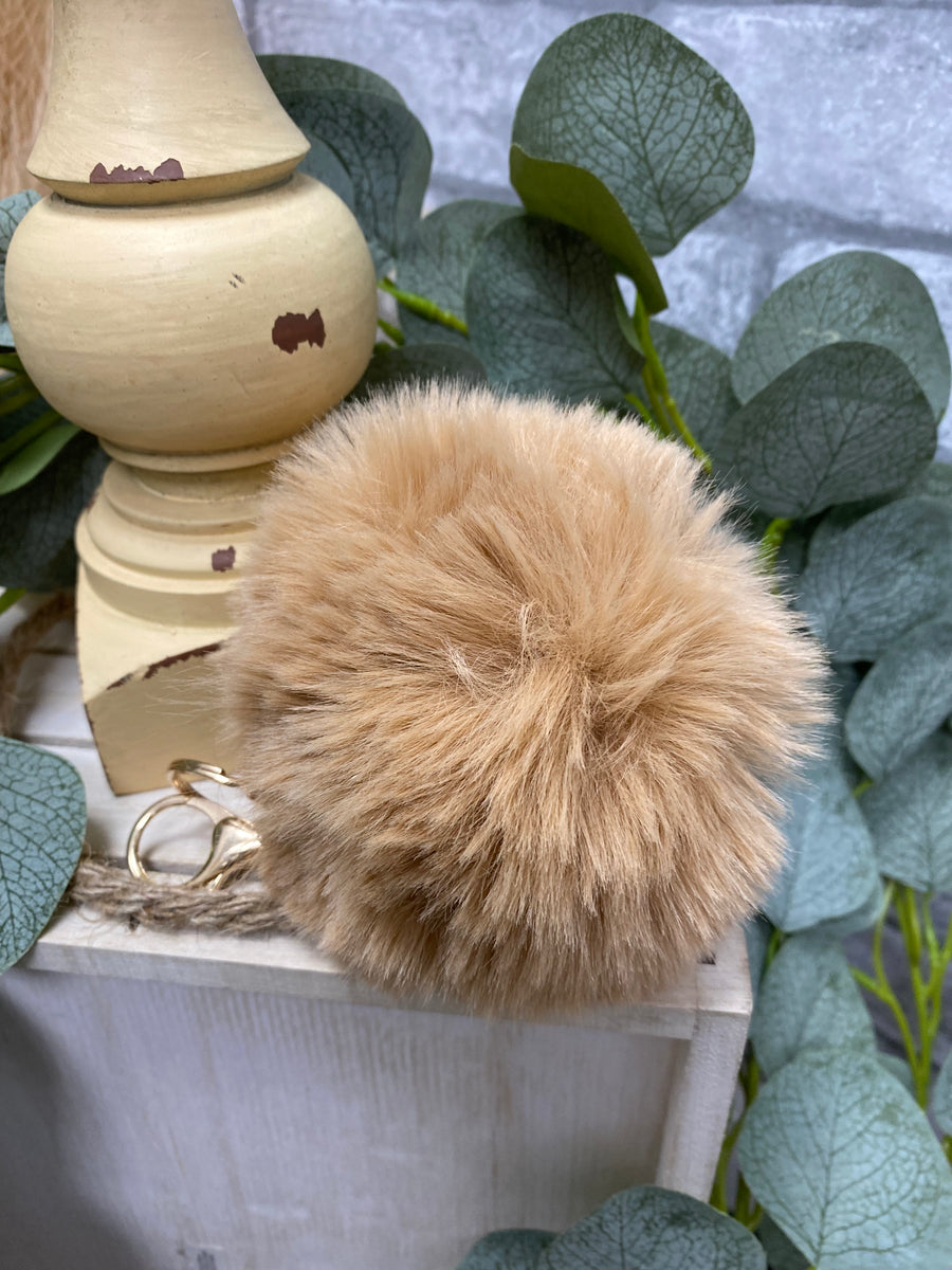 Pom Pom Keychain