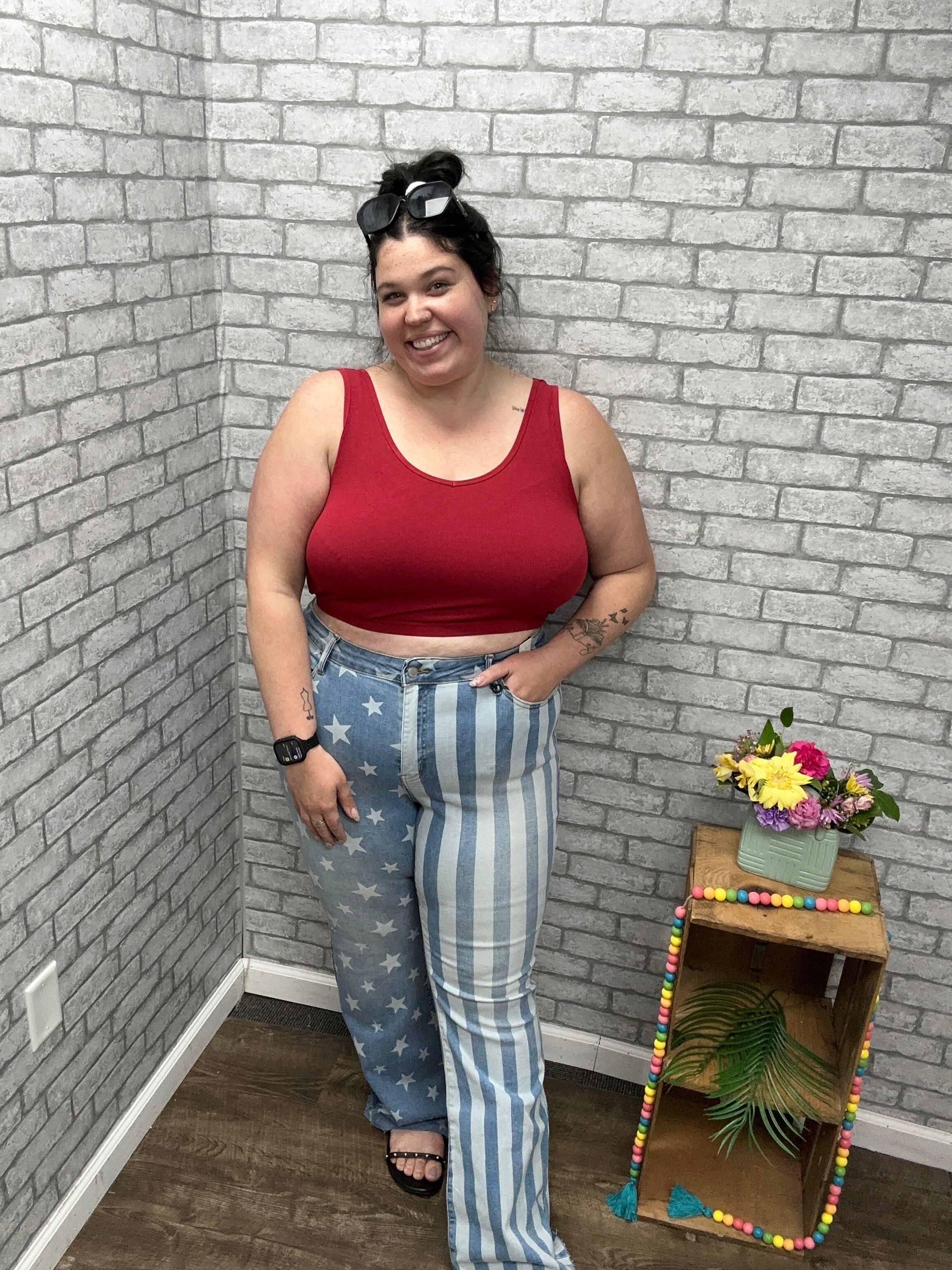 Judy Blue Flag Denim