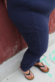 Baby Soft Joggers Navy