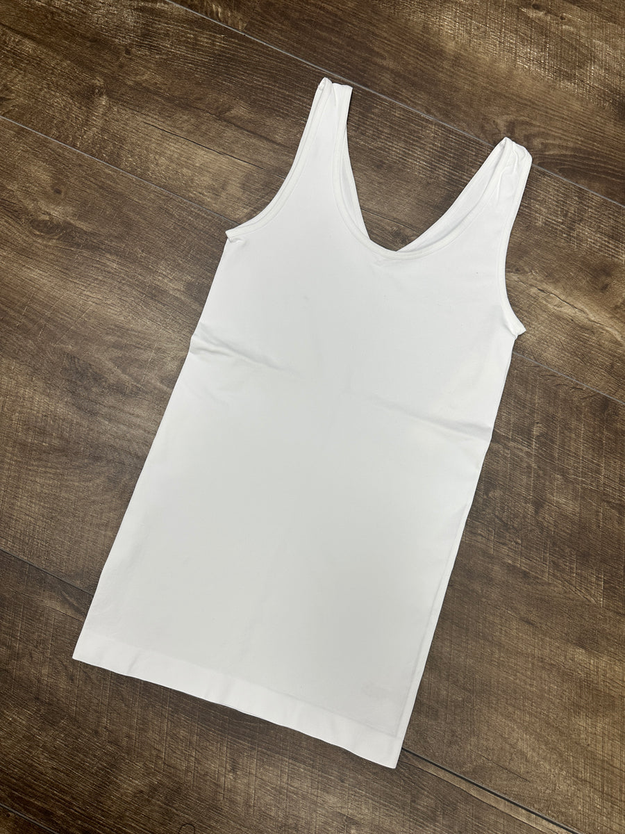 Reversible U or V Tank WHITE