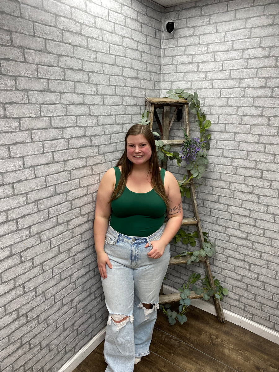 Reversible U or V Tank Dark Green