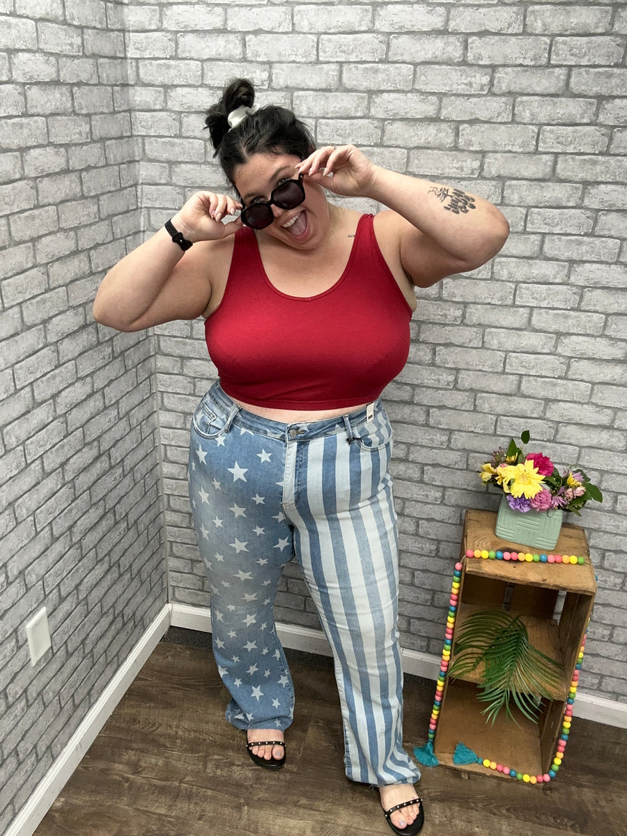 Judy Blue Flag Denim