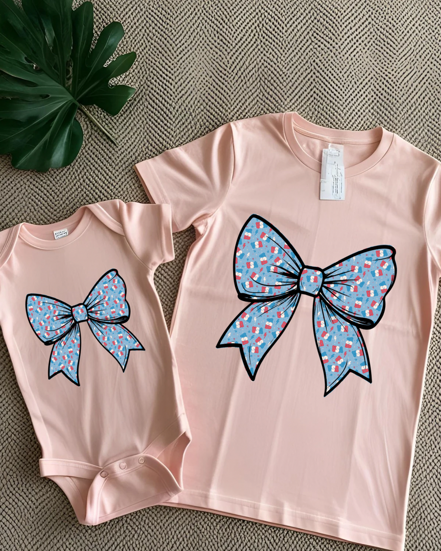USA Bow Print ALL SIZES PRE ORDER