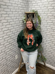 Santa Bow Sweatshirt