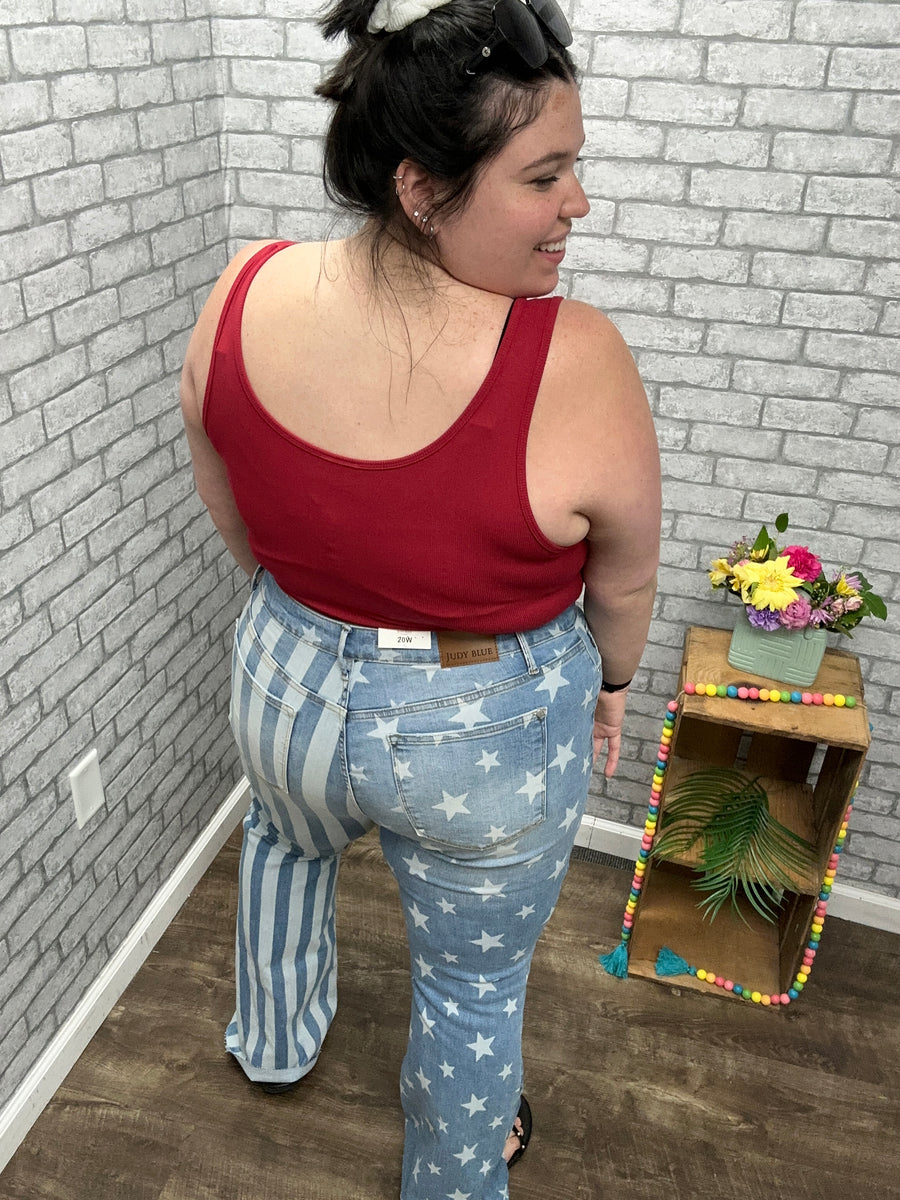 Judy Blue Flag Denim