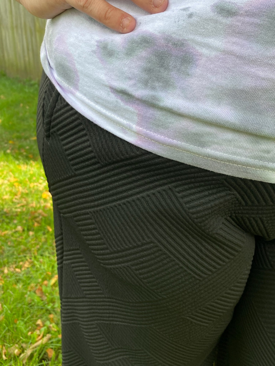 Textured Sweatpants
