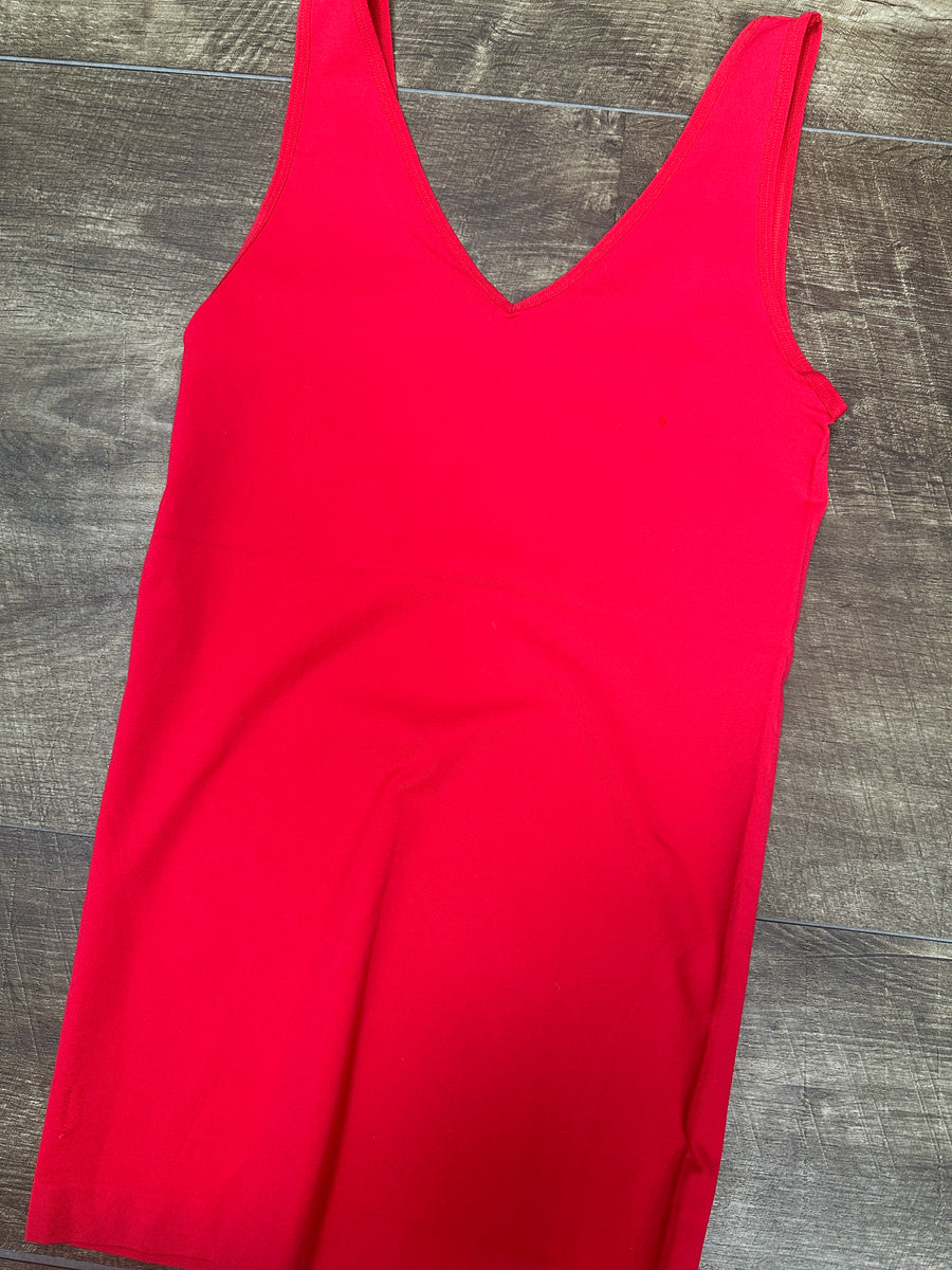 Reversible U or V Tank RED