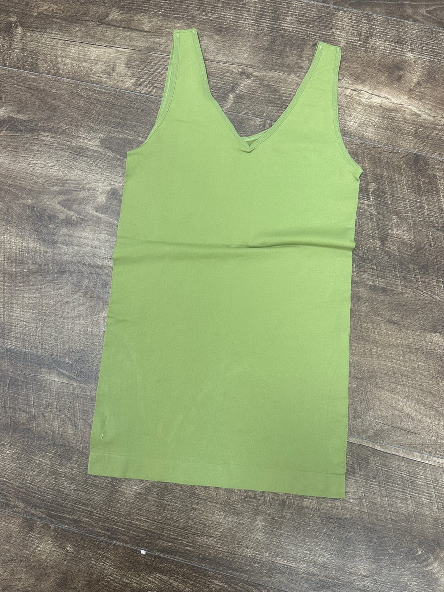 Reversible U or V Tank OLIVE