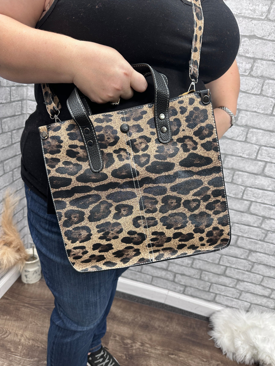 Leopard Bag and Clutch