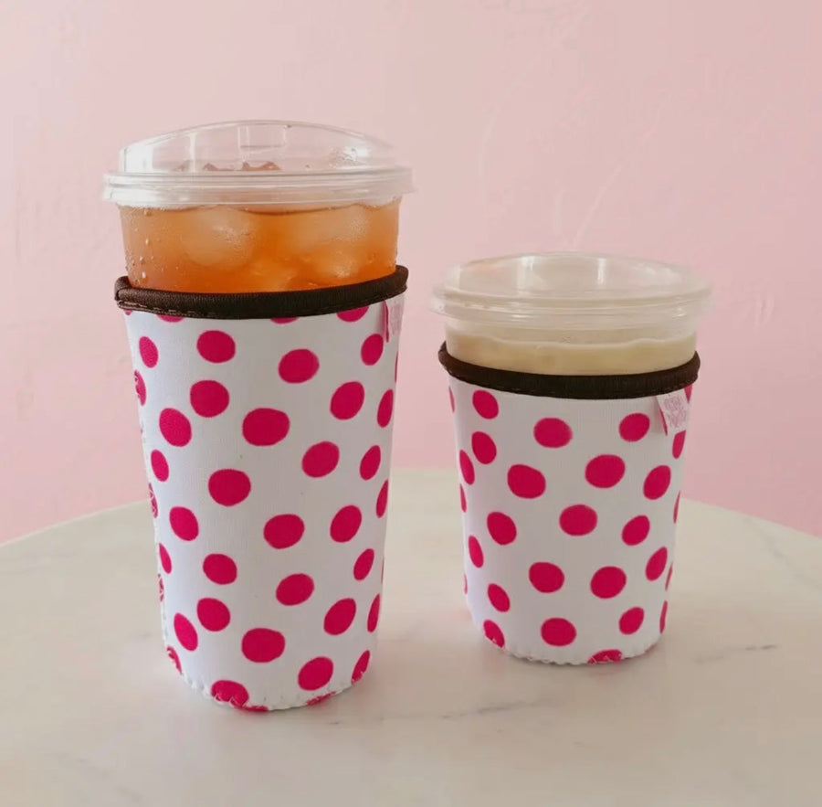 Polka Dot Koozie