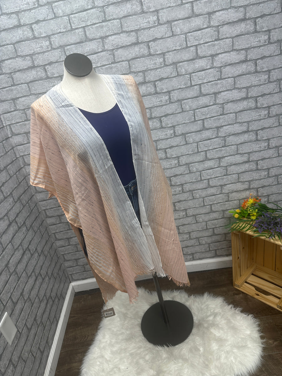 Stripe ONE SIZE Kimono