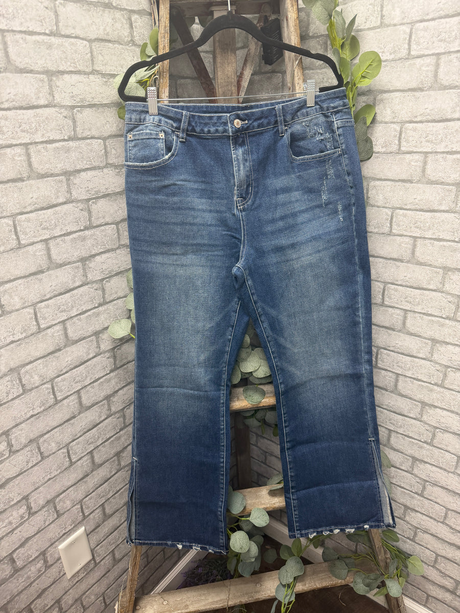 Side Slit bdom denim