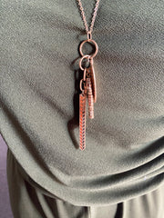 Chevron Pendant Necklace