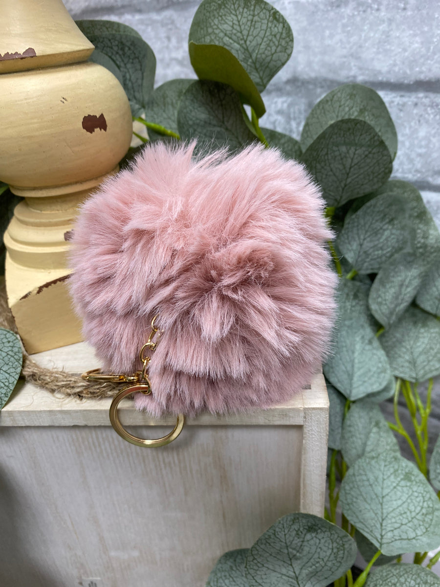 Pom Pom Keychain